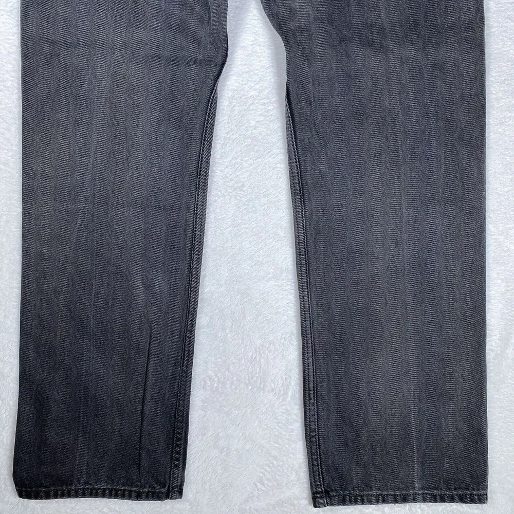 Levi's‎ 505 Men's Faded Black 38x34 Denim Jeans Straight Leg